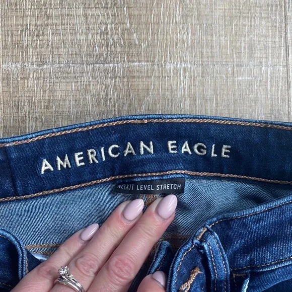 American Eagle Next Level Stretch Jeggings size 0 - Picture 2 of 4